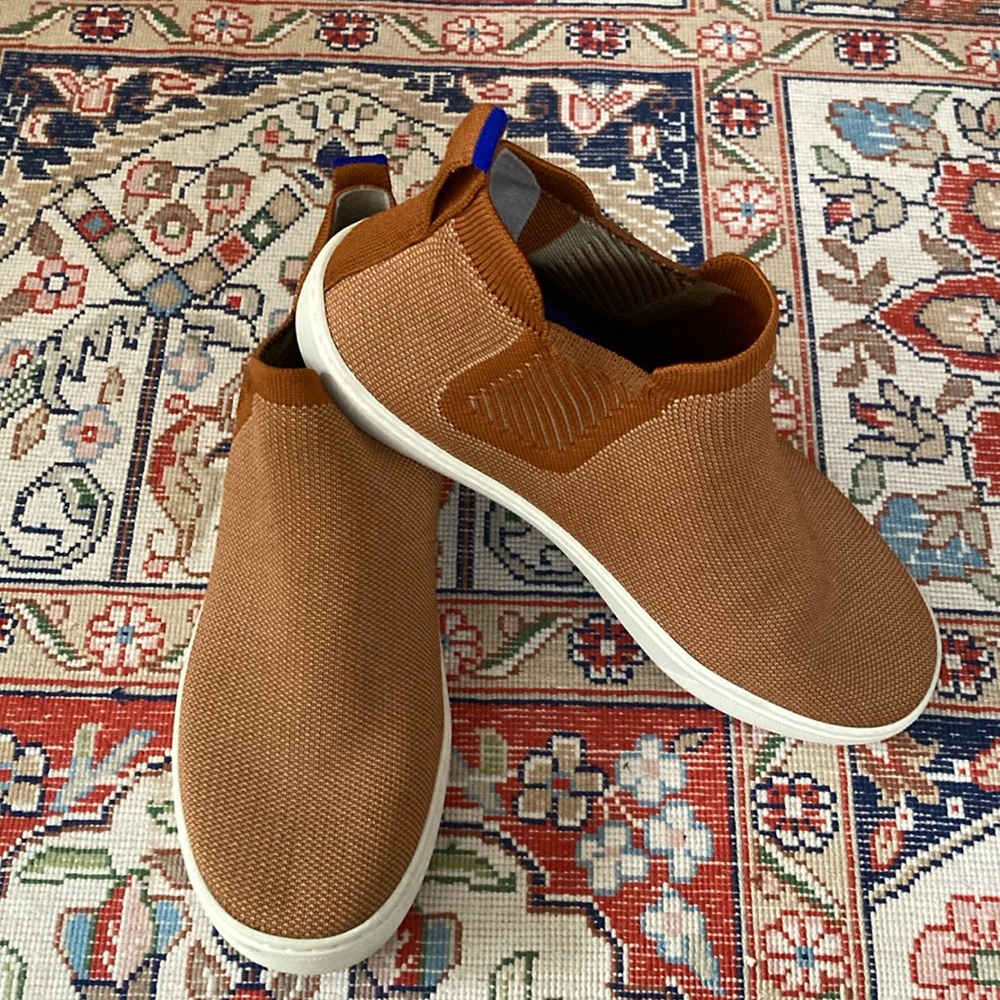 Rothy’s Rust Brown High Top Sneaker 7.5